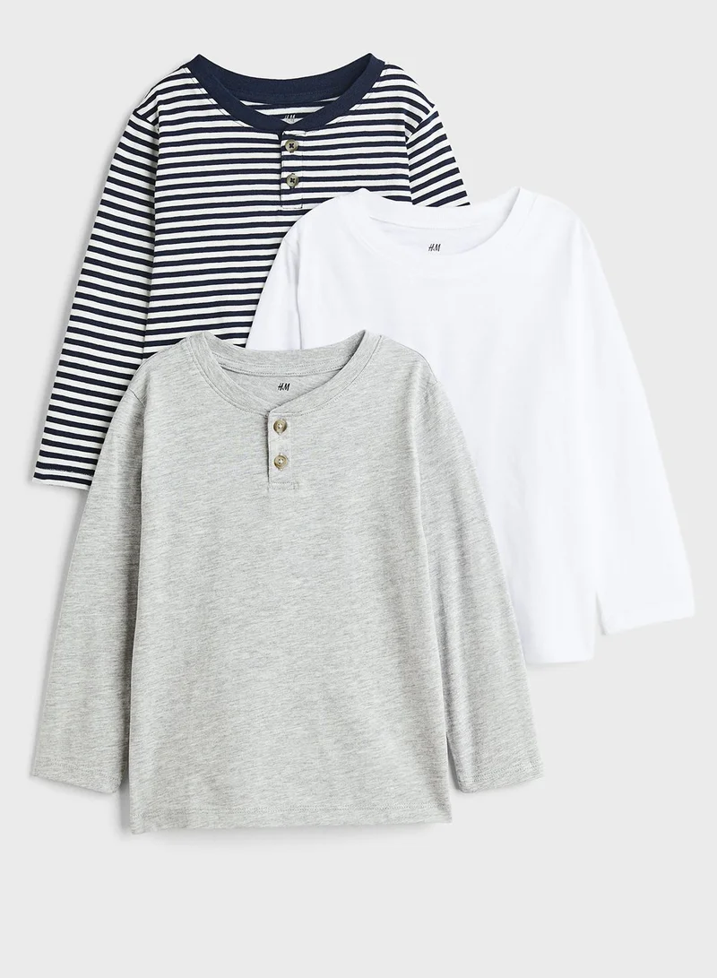 H&M Kids 3 Pack Essential T-Shirt