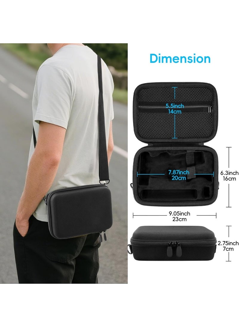 XICEN Carrying Case for DJI Osmos Mobile 8, Portable Shoulder Bag for OM8 Gimbal Stabilizer, Travel Case for Mobile 8 Accessories - Image 4