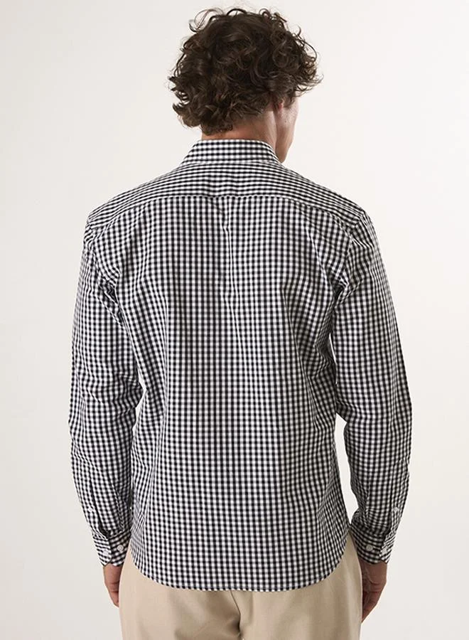 فيليكس هاردي Plaid Long Sleeve Shirt