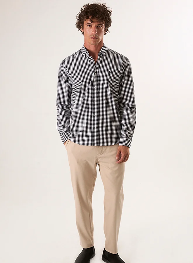 FELIX HARDY Plaid Long Sleeve Shirt