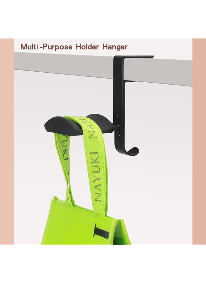 X spring Desk Headphone Hanger Space Saving Adjustable Aluminum Headphone Stand Under Desk Headphone Stand With Storage Hook Headphone Hanger For All Headphones  - Image 5