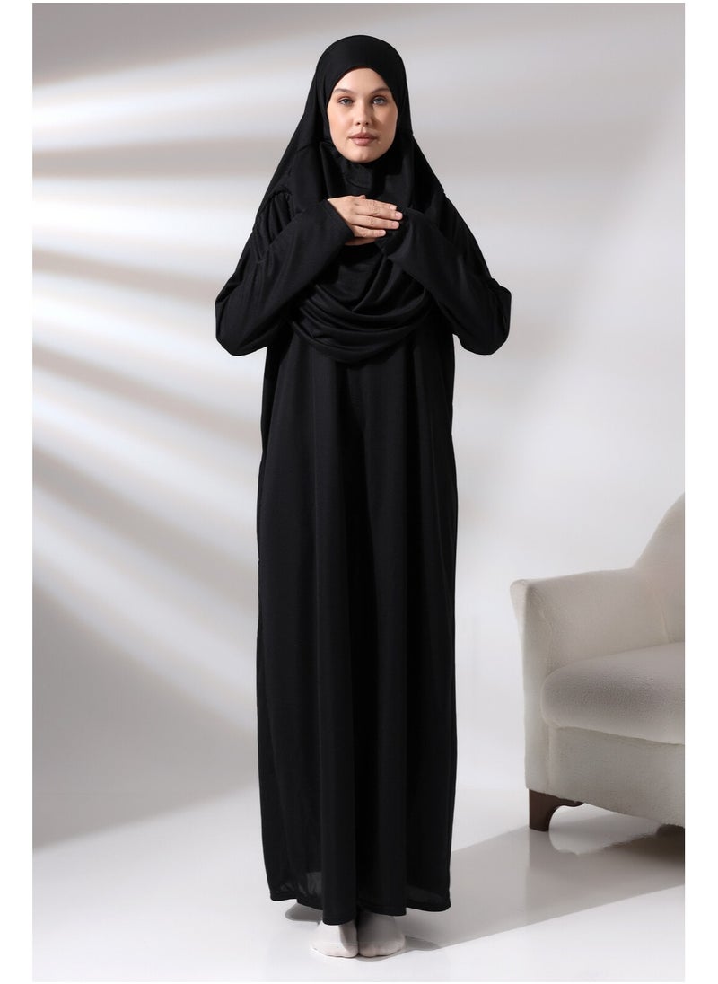 SoBe ONE PIECE NON-SLIP, NON-SWEATHER Equally suitable for all body shapes and sizes PRAYER DRESS made in Türkiye...SUITABLE SIZES = S-M-L  - Image 1