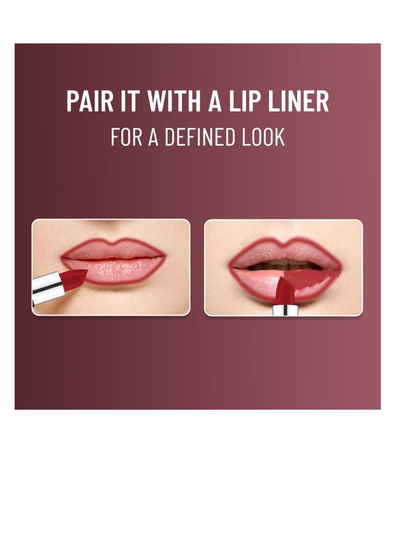 Swiss Beauty  Matte Creamy Lipstick Non drying  Highly pigmented Lipstick Shade  Berry  3.8gm - Image 4