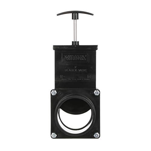 Valterra صمام بوابة VALTERRA ABS للسيارات الترفيهية، والمخيمات، وأكثر - اتصال 3 بوصة محور x سبايغوت - Image 1
