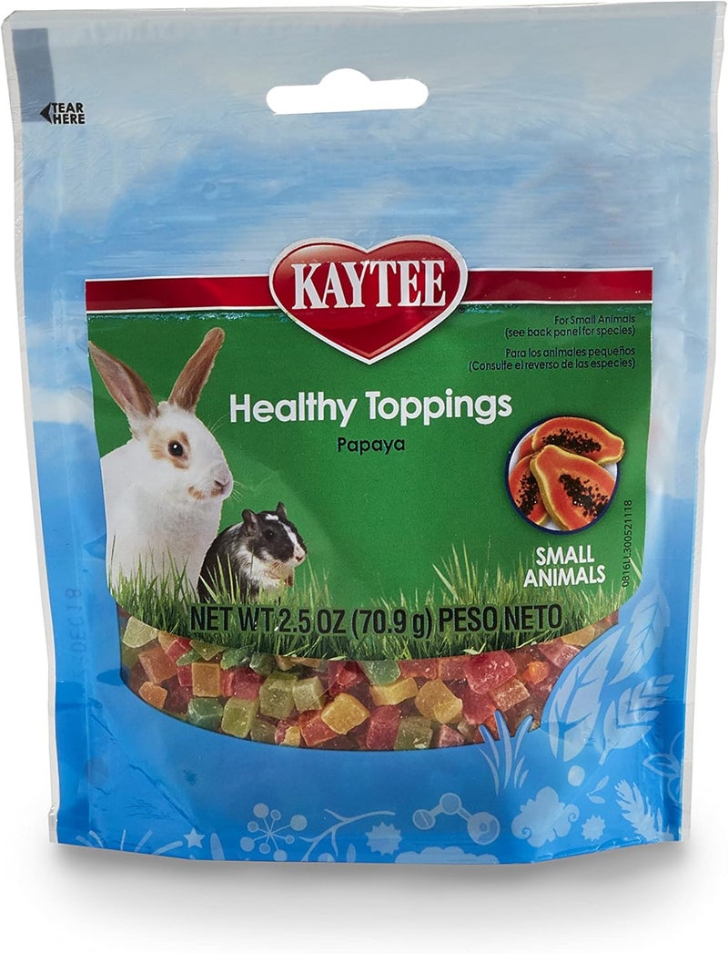 Kaytee Fiesta Healthy Balls Papaya Treat Small Animals 2.5-oz Bag - Image 4