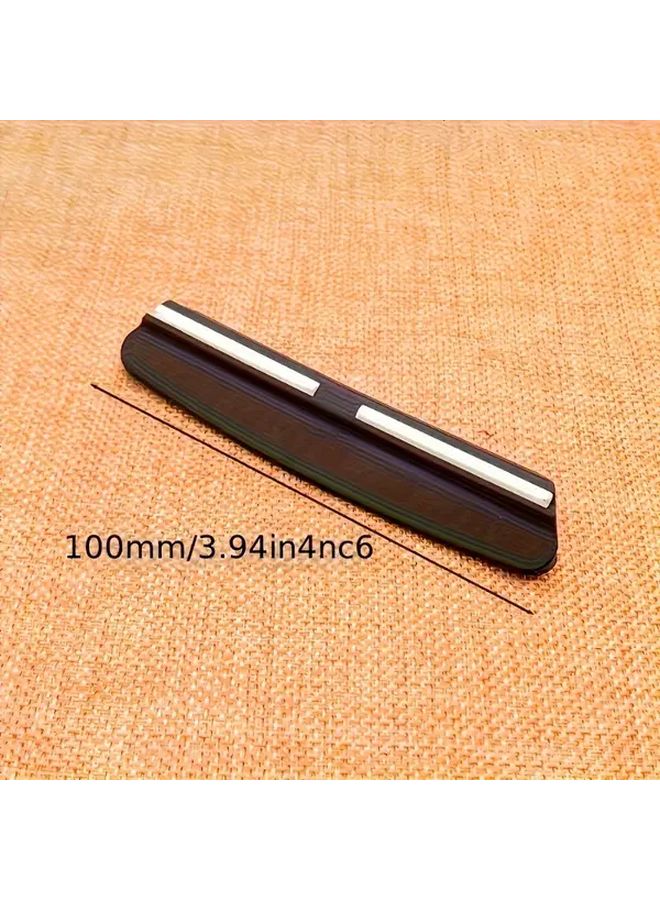 2Pcs Diamond Sharpening Stone with Angle Guide Professional Handheld Kitchen Knife Sharpener - Image 3