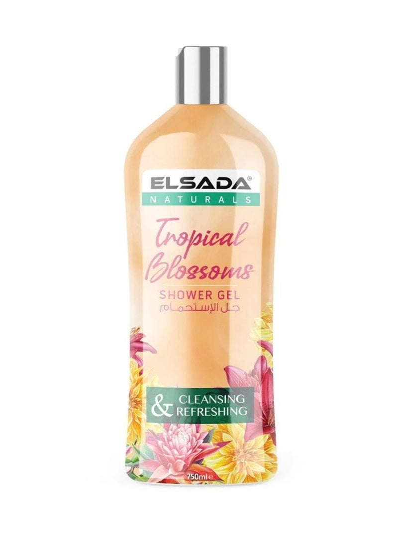 السادا جل الاستحمام   تروبيكال  750 مل