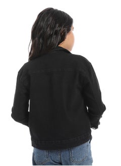 Plain Denim Girls Jacket_Black - pzsku/Z5B45781B6241ADEB53FDZ/45/_/1740655015/b824cd48-1527-4452-b60b-718aed1ee788