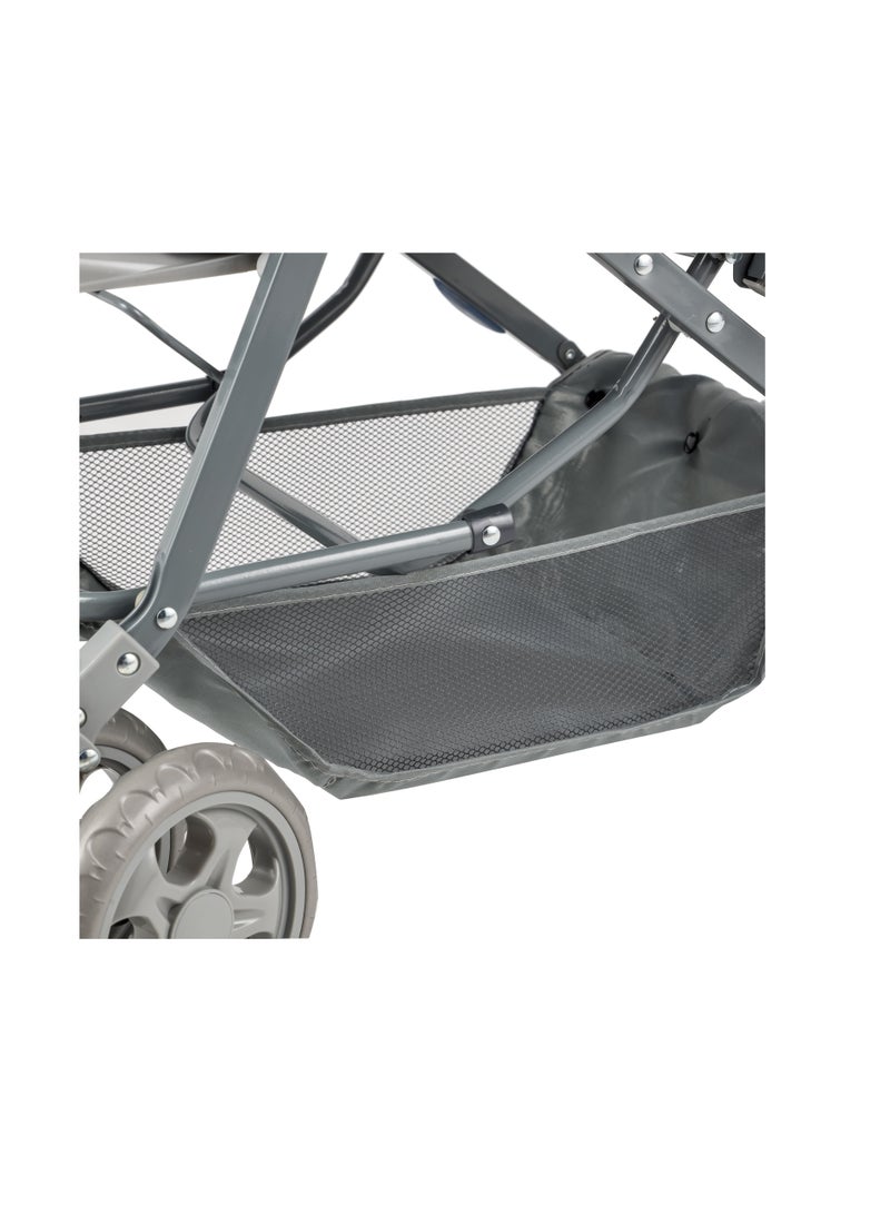 BABY PLUS Reversible Baby Stroller for Newborns & Toddlers, Foldable & Adjustable with Canopy – 52% Off | Lightweight & Compact Design - Image 4