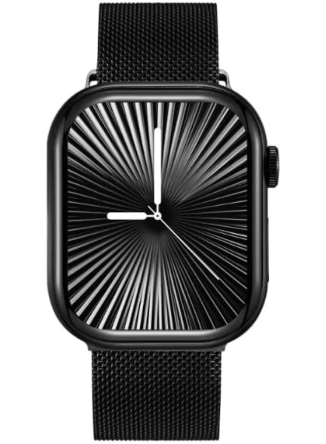 كينيث سكوت Kenneth Scott Unisex Multi Color Dial Smart Watch with Interchangeable Strap - KA10PROMX-BSBMB