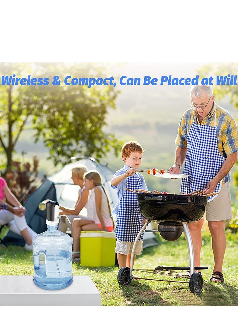 Water Bottle Pump Water Dispenser Portable Electric Water Pump USB Charging