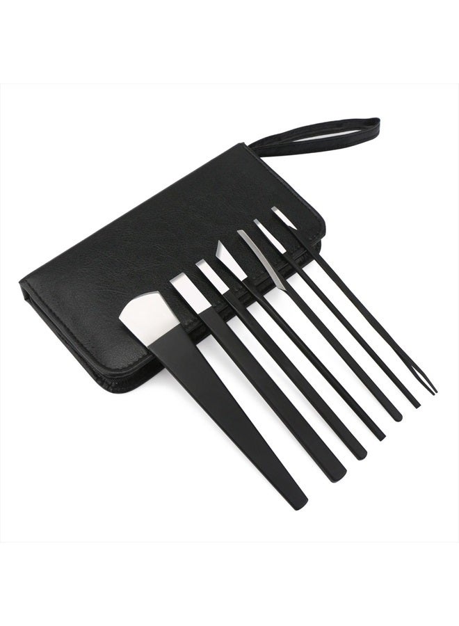 Segbeauty Pedicure Knife Set for Feet, Segbeauty 7pcs Ingrown Toenail Blade Tool with Storage Bag, High Manganese Steel Nail Knives Cuticle Remover, Professional Foot Repair Sharp Blade Kit for Nail Corn Callus - Image 5