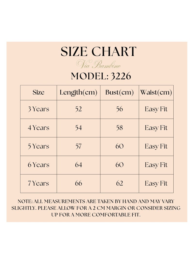 فيا بامبينو فستان بناتي ابيض 3226 - Image 2