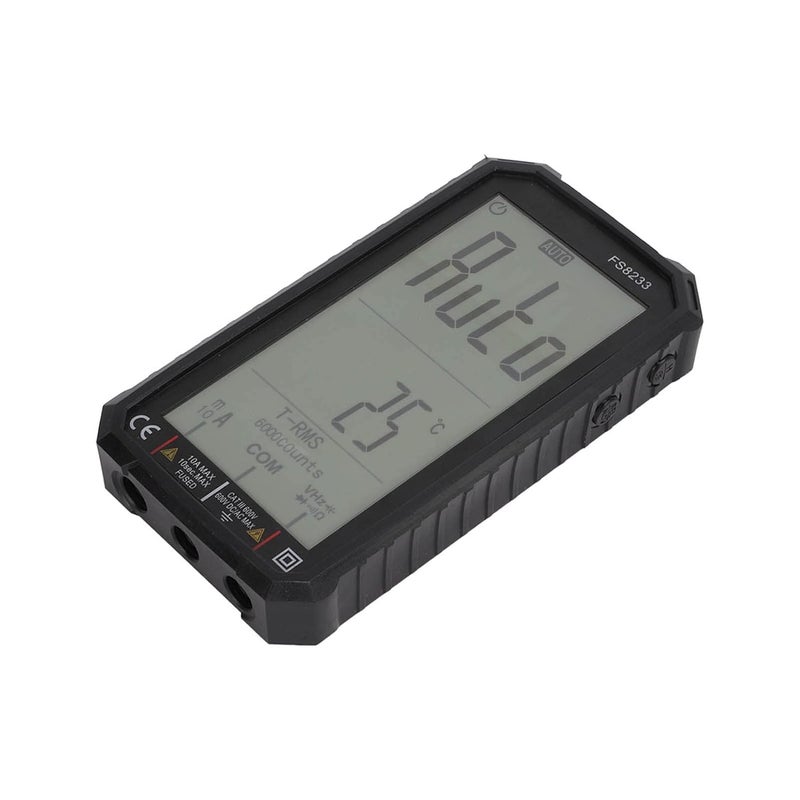 FS8233 Digital Multimeter Handheld Tester for Voltage Current Capacitance with Large Backlit LCD Screen - Image 2
