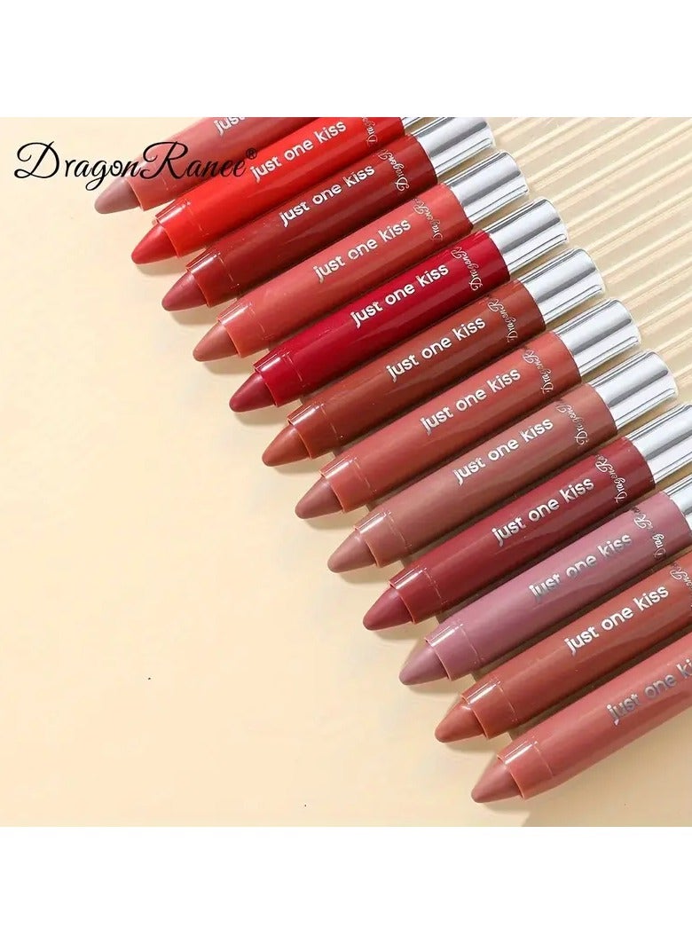 راني دراجون أحمر شفاه مرطب ومغذي سهل التلوين، ملمع شفاه، قلم أحمر شفاه دوار، ملمع شفاه، لون 1 - Image 2