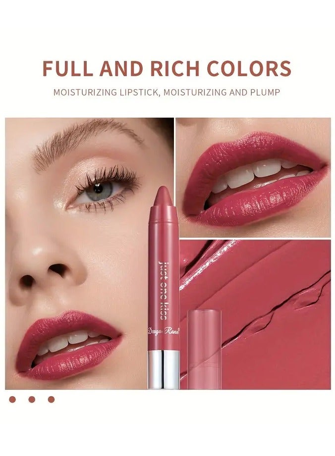 راني دراجون أحمر شفاه مرطب ومغذي سهل التلوين، ملمع شفاه، قلم أحمر شفاه دوار، ملمع شفاه، لون 1 - Image 4
