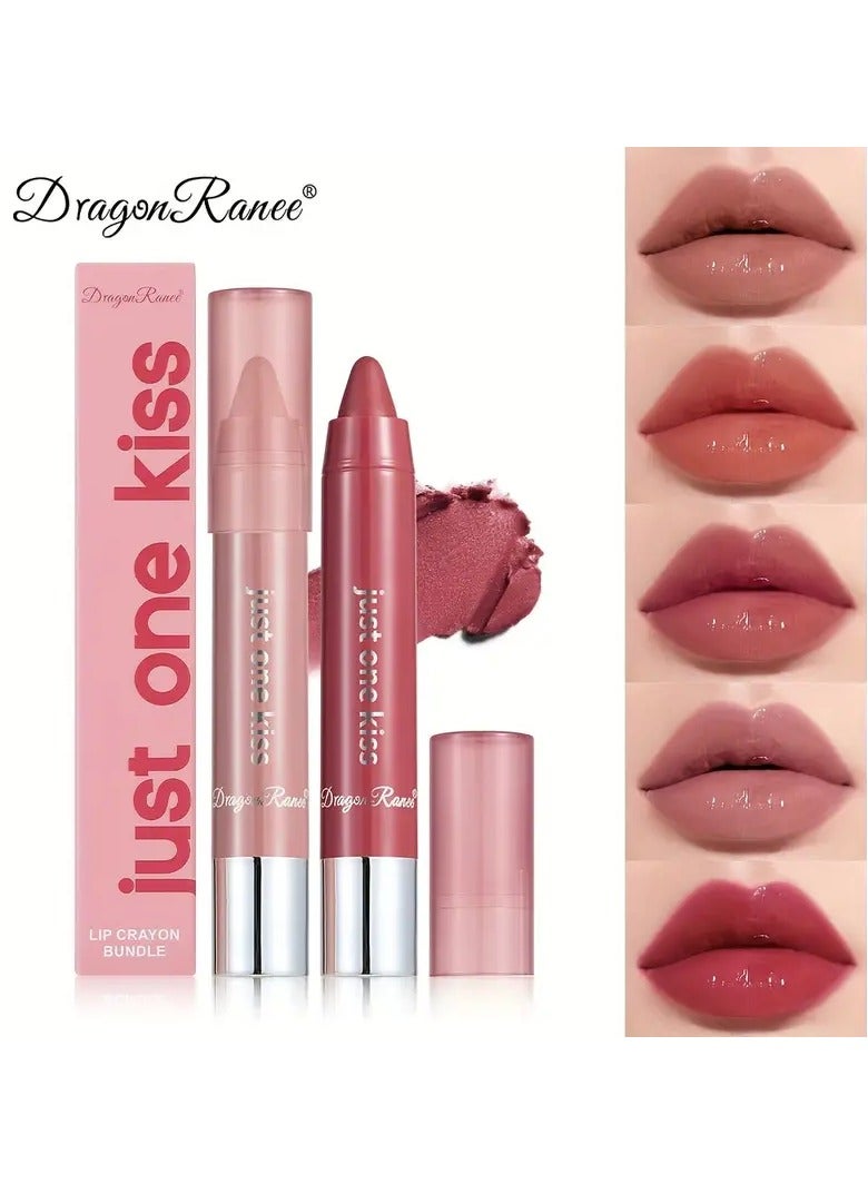 راني دراجون أحمر شفاه مرطب ومغذي سهل التلوين، ملمع شفاه، قلم أحمر شفاه دوار، ملمع شفاه، لون 1 - Image 5