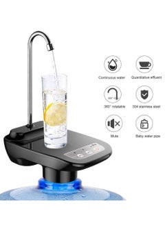 ELTRAZONE YH-001 Cordless Portable Rechargeable Wireless Auto Electric Gallon Bottled Drinking Water Pump Dispenser Switch  - Image 3