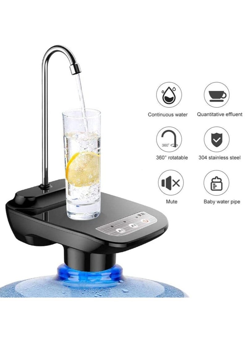 ELTRAZONE YH-001 Cordless Portable Rechargeable Wireless Auto Electric Gallon Bottled Drinking Water Pump Dispenser Switch - Image 3