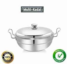 EMINENT TRADERS 5 plate sandwich or induction bottom multi kadai 14 idli Induction Idli Maker (5 Plates, 14 Idlis) - Image 3