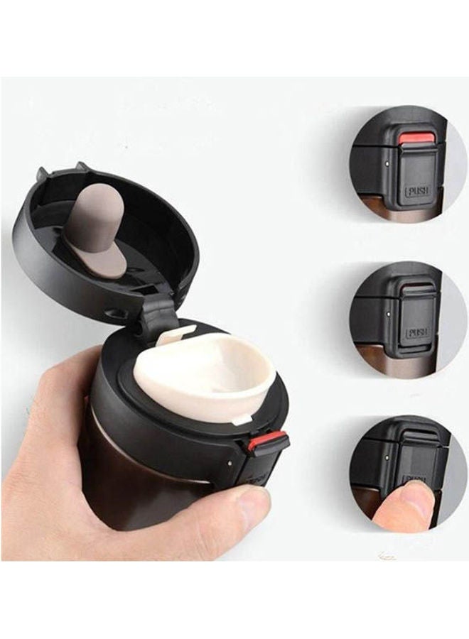 NIBEMINENT Thermal Bottle Coffee Mug Travel Portable Stainless Steel Water Multicolour 370ml - Image 2