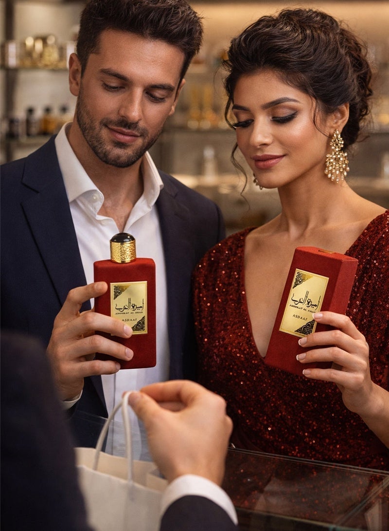 أصداف أميرة العرب، أو دو برفيوم، 100 مل | عطر فاخر للجنسين بنفحات المسك والعنبر | عطر شرقي يدوم طويلًا للرجال والنساء - Image 4