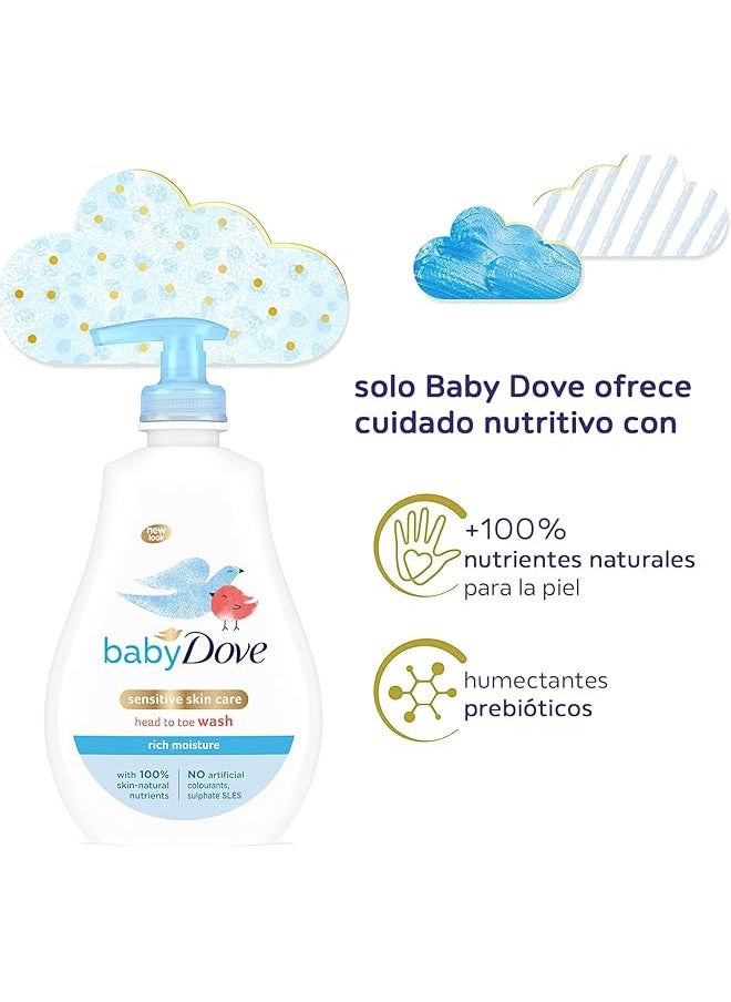 Baby Dove - Rich Moisture Head To Toe Wash 400 Ml - Image 1