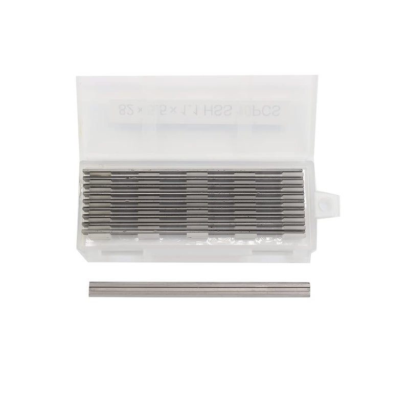 STORMCUBE 3-1/4 Inch Planer Blades HSS 82mm Replacement for Makita Bosch DeWalt Hitachi Porter Cable Ryobi Stanley WEN and Most 3-1/4 Hand-Held Portable Planer Pack of 10 - Image 5