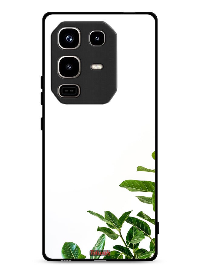 Tolwak Infinix Note 50 Pro 4G Protective Case Cover Josh Calabrese Leaves - Image 1