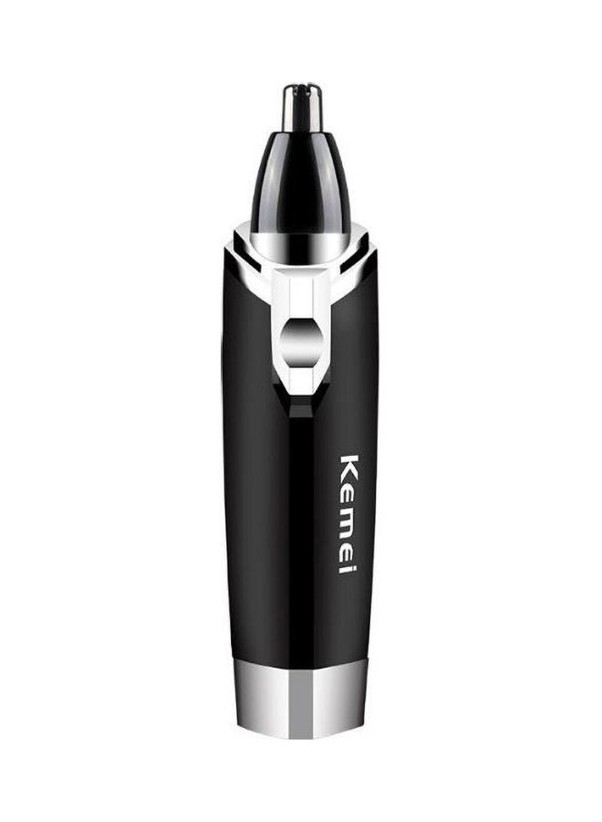 Kemei Dry Battery Nose Hair Trimmer Black 12.9x3cm - Image 1