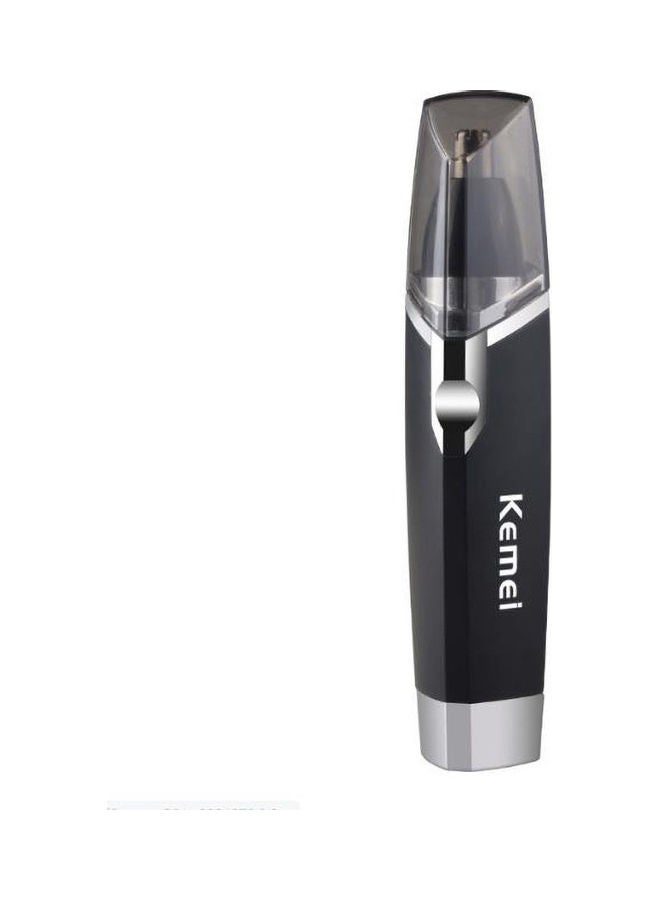 Kemei Dry Battery Nose Hair Trimmer Black 12.9x3cm - Image 3