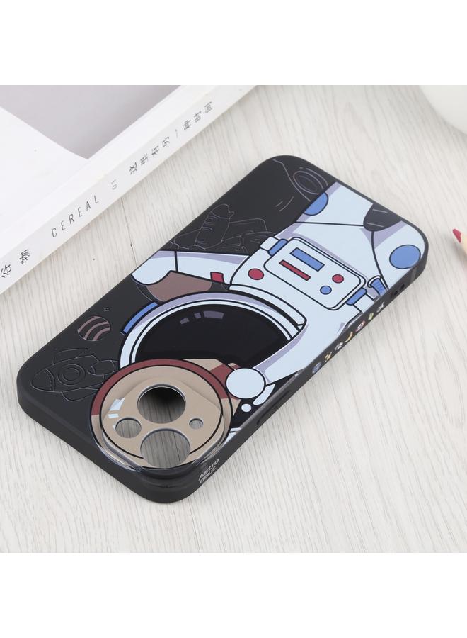 Zaboon Case For iPhone 12 mini Spaceman Binoculars Phone Case - Image 4