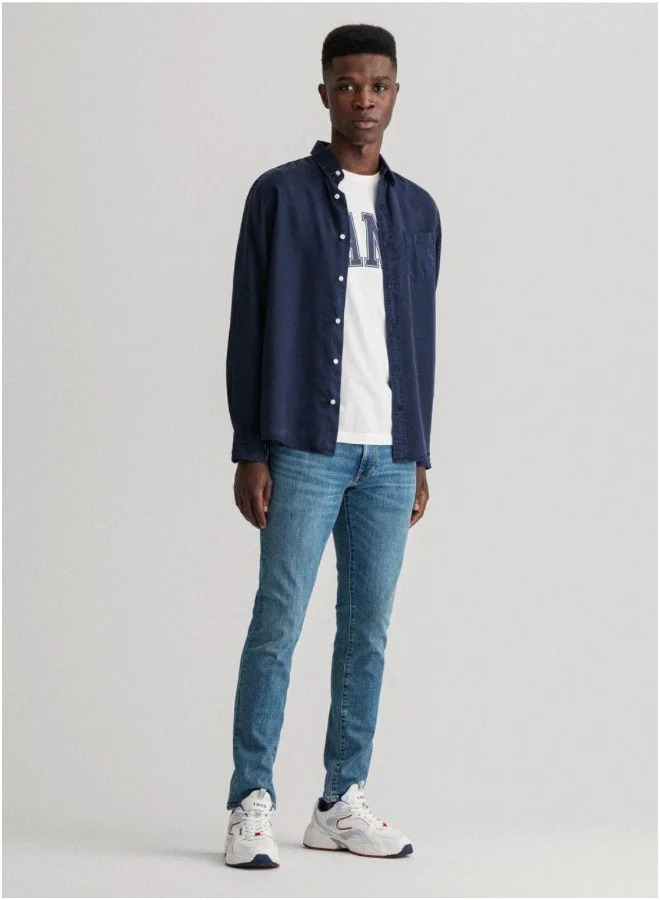 غانت Gant Maxen Extra Slim Fit Active-Recover Jeans