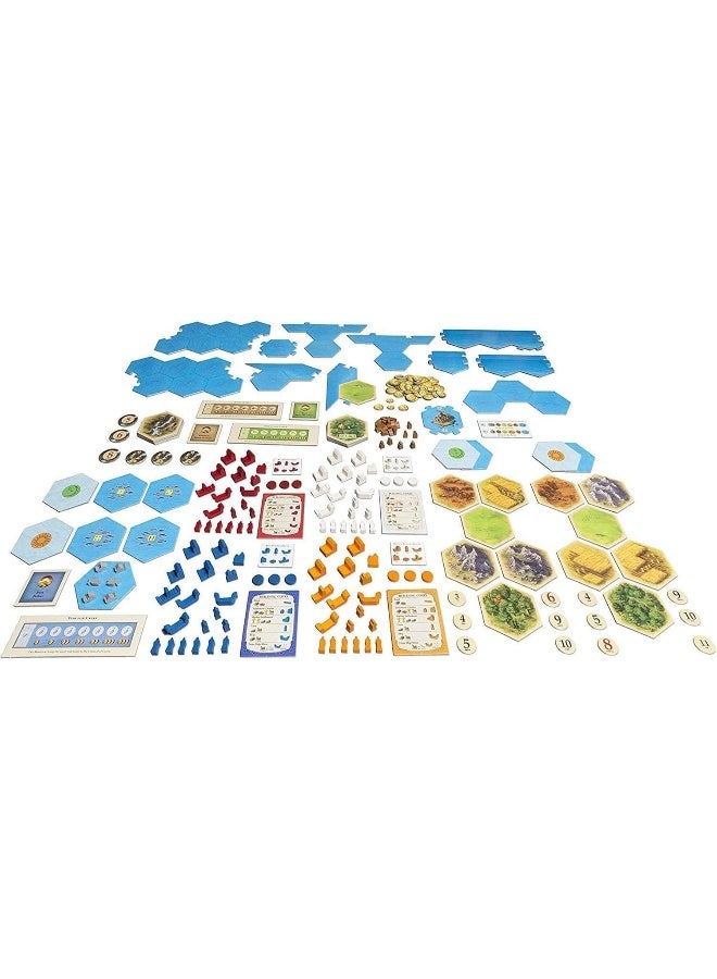 Catan CN3075 Explorers and Pirates Expansion Board Game 5th Edition - Image 4