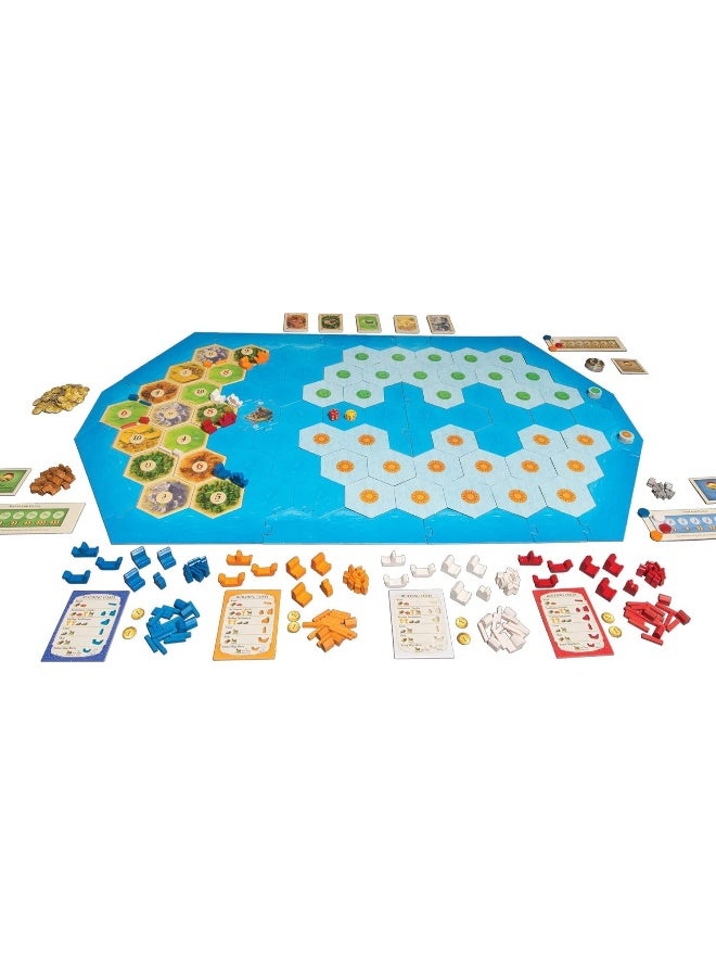 Catan CN3075 Explorers and Pirates Expansion Board Game 5th Edition - Image 5
