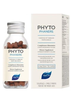 Phyto Phytophanere 100% Natural Hair Loss Thinning Dietary Supplement, 2-Month Supply - 120 Count  - Image 1
