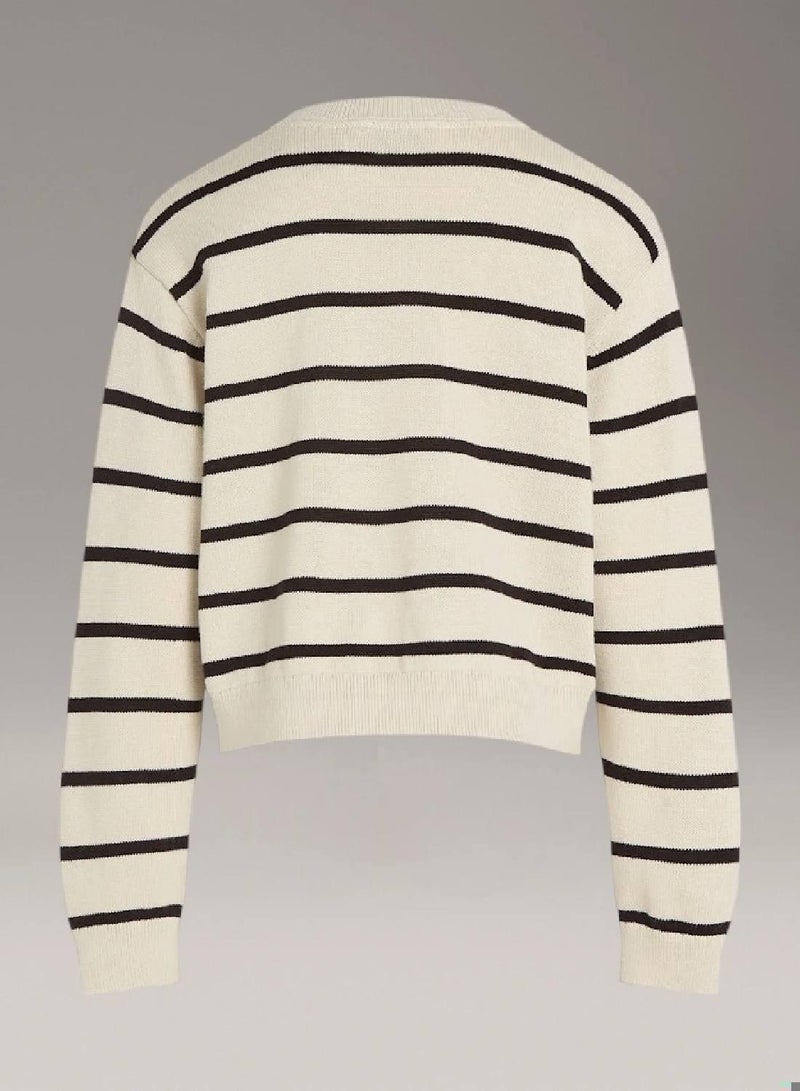 Calvin Klein Jeans Striped Sweater - Image 5