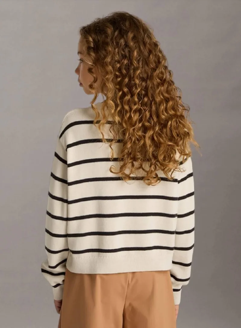 كالفن كلاين جينز سترة مخططة