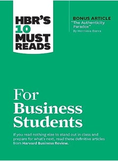 HBRS 10 MUST READS FOR BUSINESS STUDENTS 