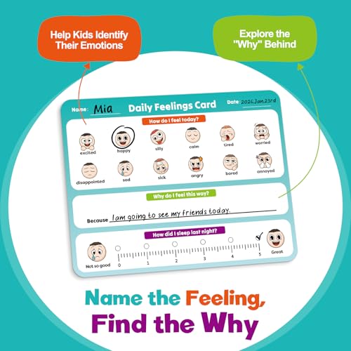 Aizweb Big Feelings Deck12 Pack 9x12 Dry Erase Emotions Flash Cards with Coping SkillsFeelings Chart for KidsAutism ABA ToolsCalm Down Corner Supplies for Preschool Kindergarten Classroom - Image 5