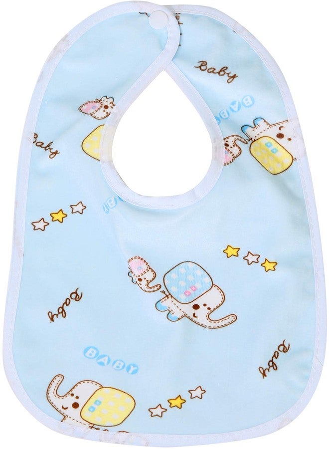First Trend Waterproof and Quick Dry Baby Bibs Pack of 3 (Green) - Image 3