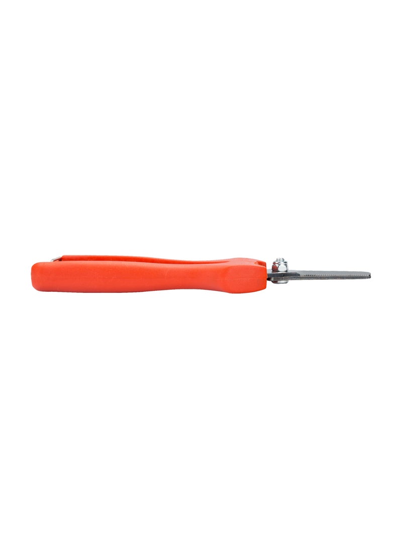 Bahco Professional Gardening Pruning Shears/Cutter/Grass Shears/Hedge Shears -  Short Snip with Fibreglass Handle  P127  - Image 3