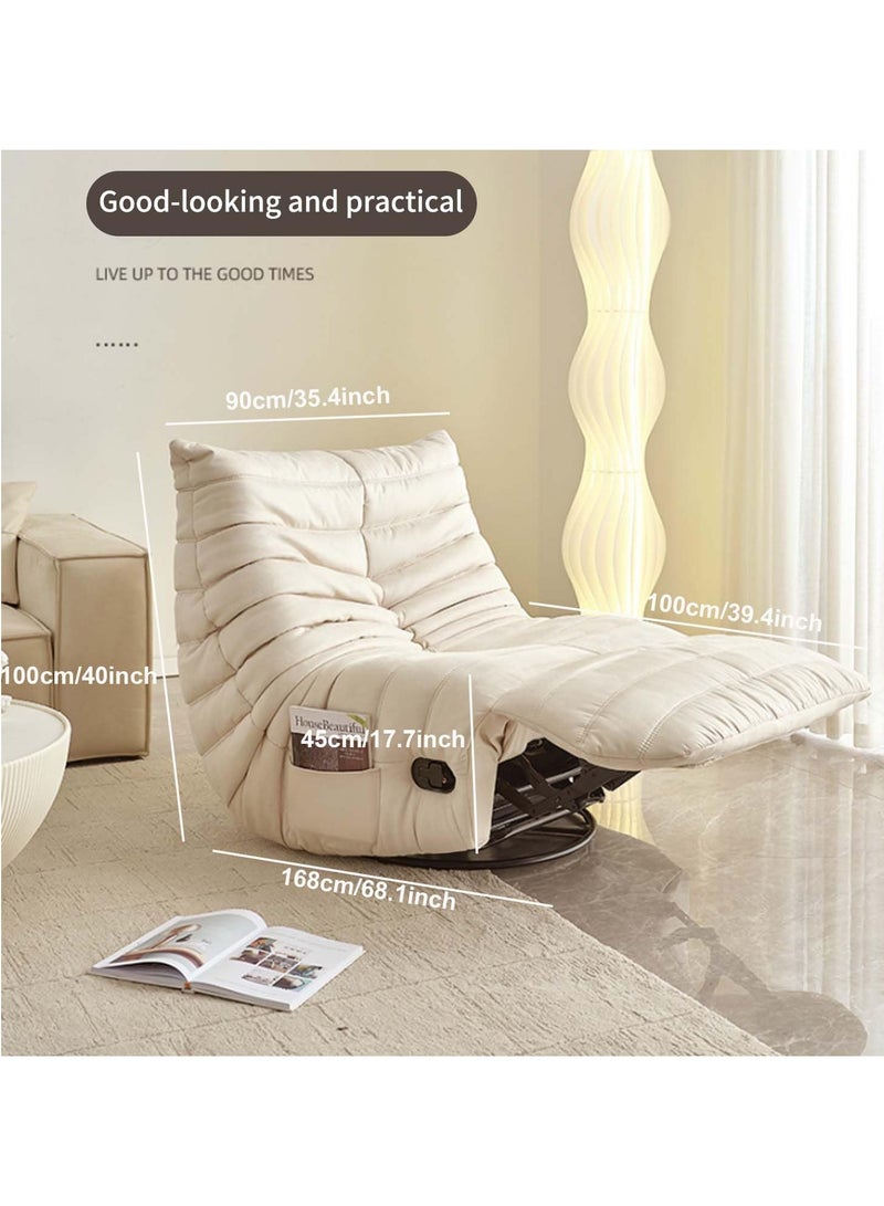 أريكة أرضية مع دعم للظهر، أريكة مفردة من الإسفنج عالي الكثافة، أريكة أرضية كسولة بدون أذرع، أريكة صالة حديثة من التاتامي لغرفة المعيشة وغرفة النوم والصالون - Image 3