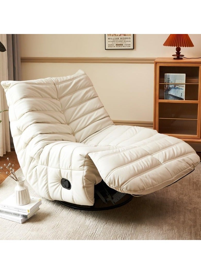 أريكة أرضية مع دعم للظهر، أريكة مفردة من الإسفنج عالي الكثافة، أريكة أرضية كسولة بدون أذرع، أريكة صالة حديثة من التاتامي لغرفة المعيشة وغرفة النوم والصالون - Image 5