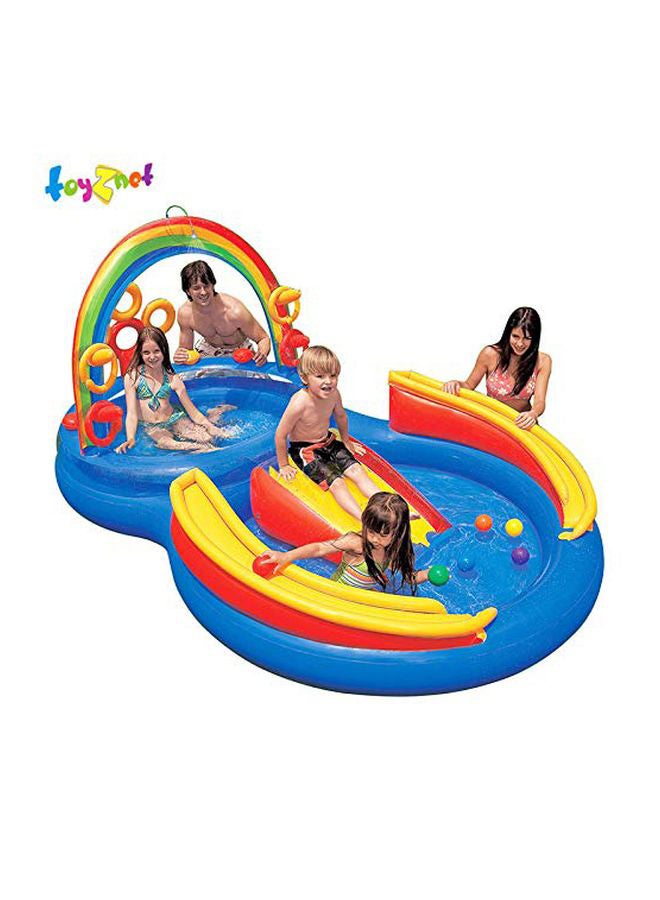 INTEX Rainbow Ring Play Pool - Image 2