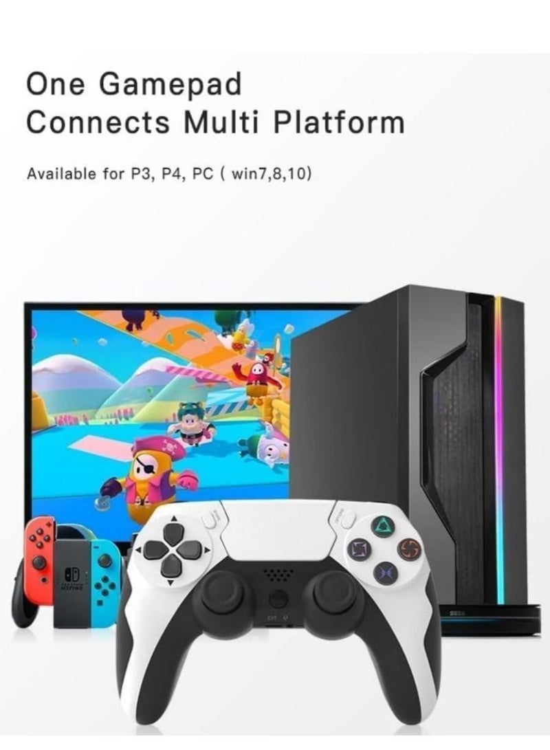 Wireless Controller Compatible with PS4/PS4 Slim/PS4 Pro, Anti-slip Bluetooth Joystick - Image 4