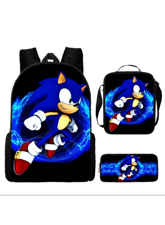 Sonic Backpack Set: The Perfect Companion for Elementary Students - Image 1