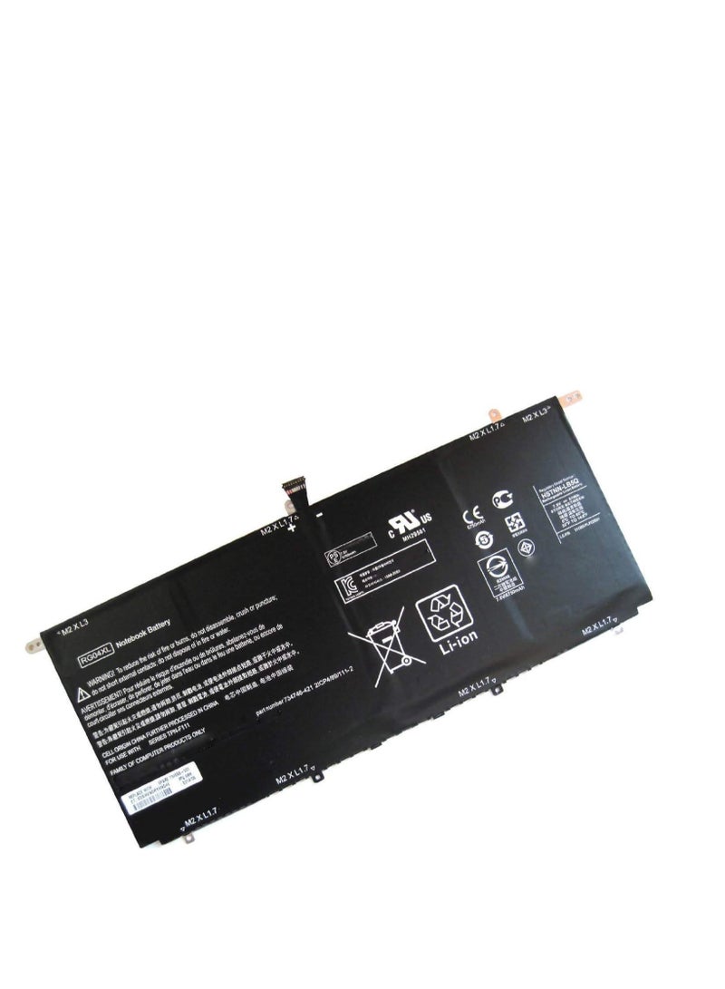 Replacement Battery for RG04XL HSTNN-LB5Q TPN-F111 734746-421 HSTNN-LB50 734998-001 HP Spectre 13-3000 13t-3000 TPN-F111 TPN-W119 TPN-W120 Series.734746-421 HSTNN-LB50 734998-001 HP Spectre 13-3000