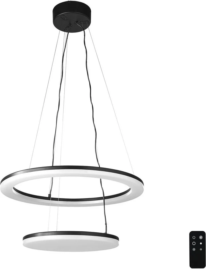 Ikea LED Pendant Lamp, White Ceiling Lamp 2 Piece Pendant Lamp