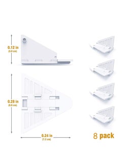Y&D Sliding Door Lock for Child Safety,Window Protection Lock，Baby Proof Patio, Closet,Shower,Window,Wardrobe, Childproof Cupboard Kitchen Cabinet  - Image 2